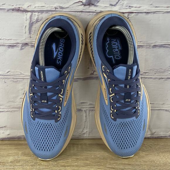 Brooks Adrenaline GTS 23 Blue Running Shoes Women’s Size 9 Athletic Gym Sneakers - Picture 6 of 8